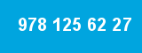 978 125 62 27 978 125 62 27